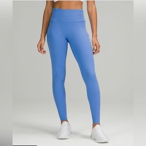 New Lululemon Fast and Free Brushed Fabric Leggings 8